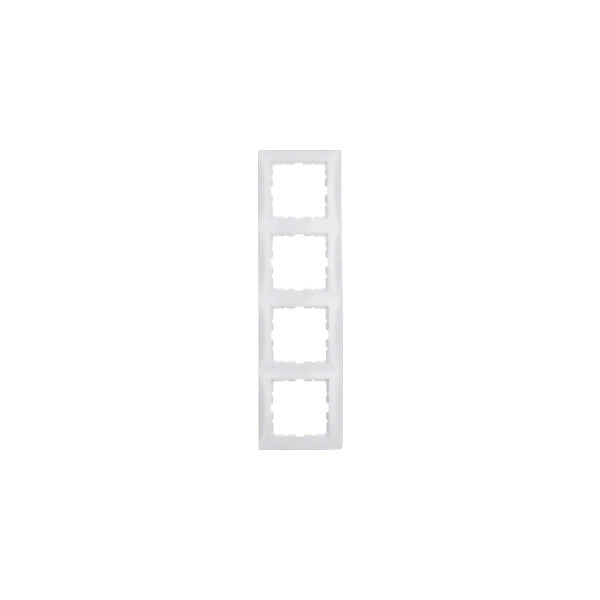 Hager/Berk Rahmen 4f. pws/gl senkrecht/waagerecht 10148989
